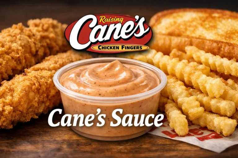 Cane’s Sauce Calories & Nutrition