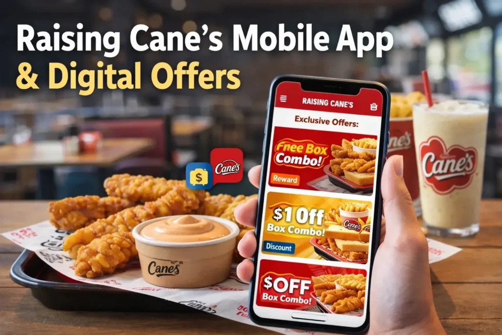 Raising Cane’s Mobile App & Digital Offers